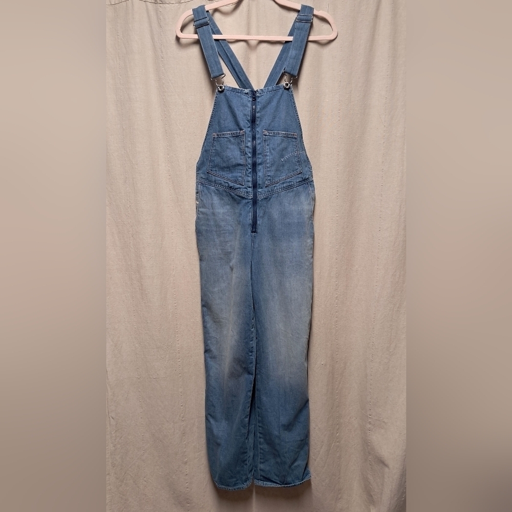 G-Star Denim Zip Up Overalls Size M